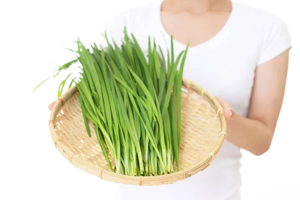 kadın holding sebze