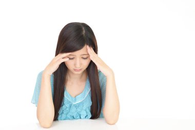 Depresyondaki kadın