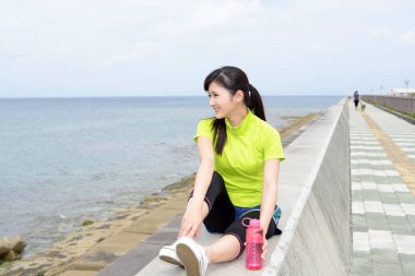 kadın zevk Güneş.