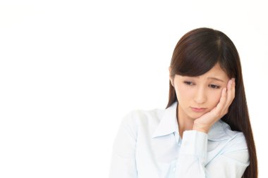 Depresyondaki kadın