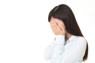 Depresyondaki kadın