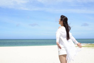 kadın zevk Güneş.