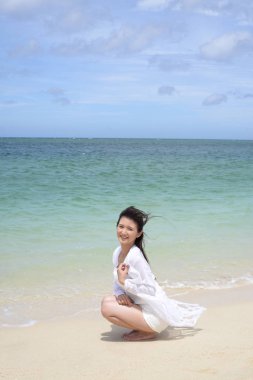 kadın zevk Güneş.