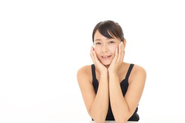 çekici bir Asyalı kadın