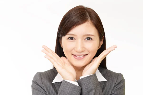 Mulher de negócios sorridente — Fotografia de Stock