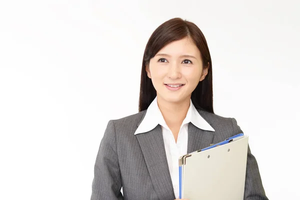 Smiling business woman — Stock Photo, Image