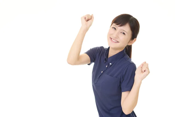 Feliz joven mujer —  Fotos de Stock