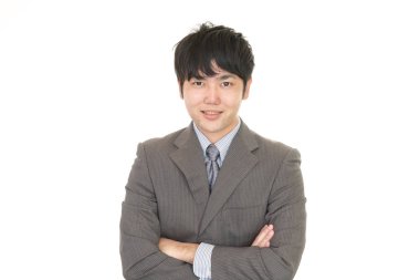 Asya işadamı gülümseyen