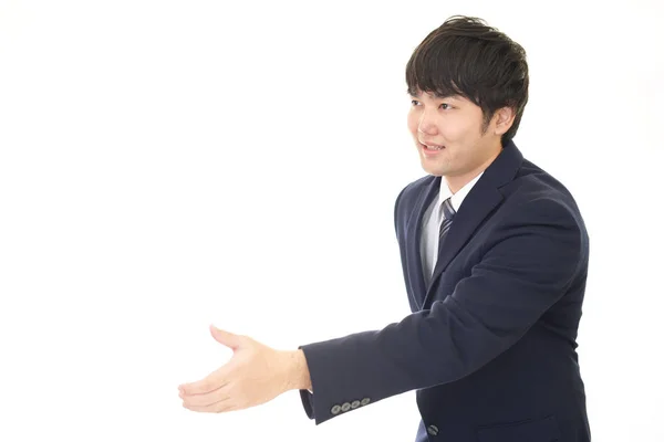 Sonriente asiático hombre de negocios — Foto de Stock