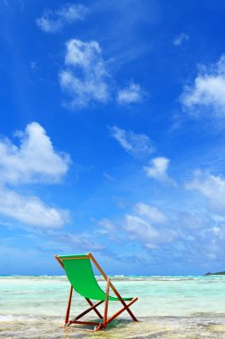 Okinawa güzel bir plaj