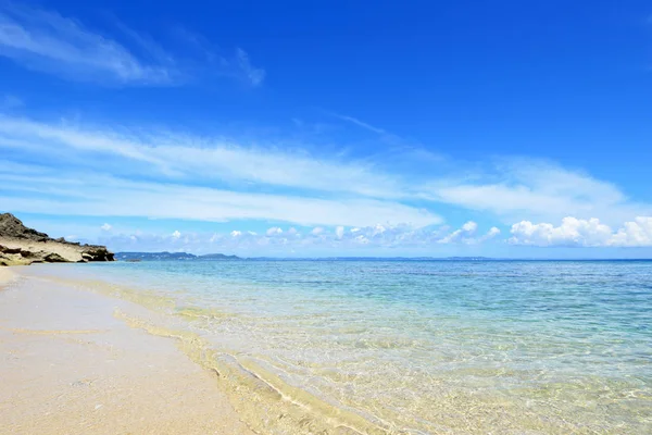 Okinawa güzel bir plaj
