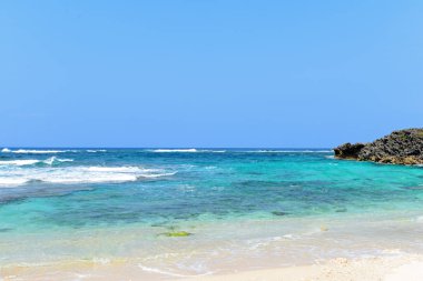 Okinawa güzel bir plaj