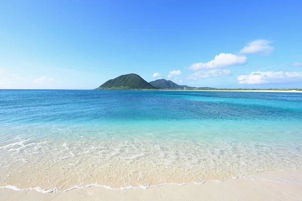 Okinawa güzel bir plaj