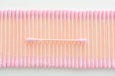 Pamuk temizleme bezi yakın çekim