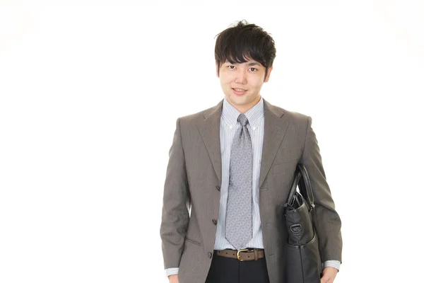 Усміхаючись азіатських бізнесмен — стокове фото