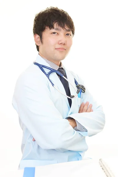 Smiling Asian medical doctor — Stock Photo, Image