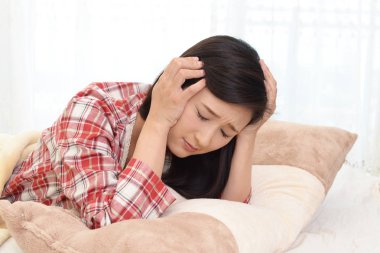 Depresyondaki kadın