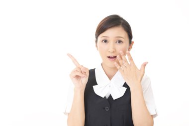 Sürpriz Asya iş kadını