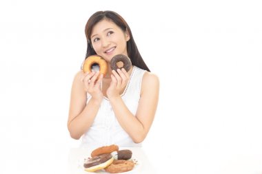 tatlılar yemek kadın