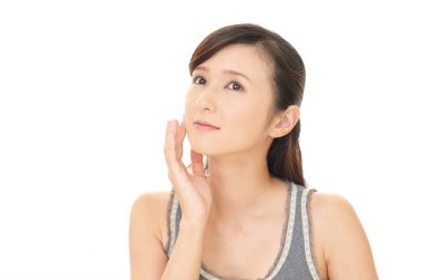 çekici bir Asyalı kadın