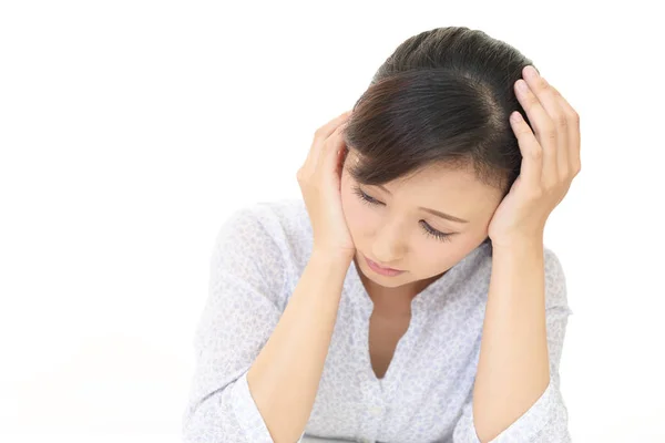 Vrouw in depressie — Stockfoto