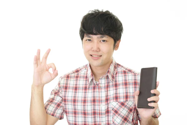 Feliz asiático hombre — Foto de Stock