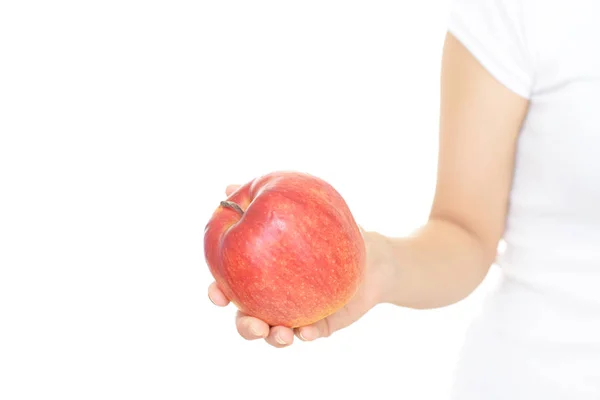 Mujer con fruta —  Fotos de Stock