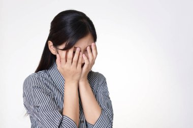 Depresyondaki kadın