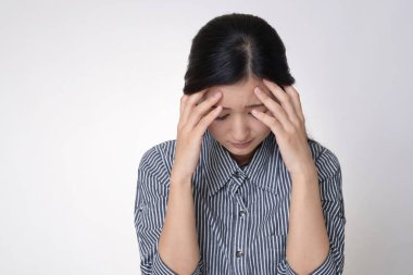 Depresyondaki kadın