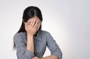 Depresyondaki kadın