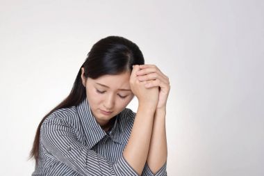 Depresyondaki kadın