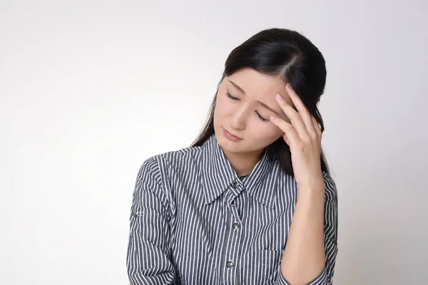 Woman in depression — Stock Photo, Image