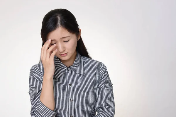 Woman in depression — Stock Photo, Image