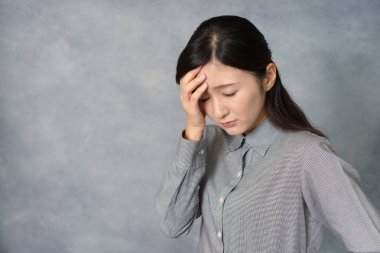 Depresyondaki kadın