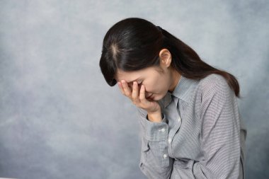 Depresyondaki kadın