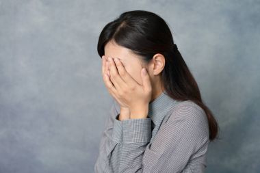 Depresyondaki kadın