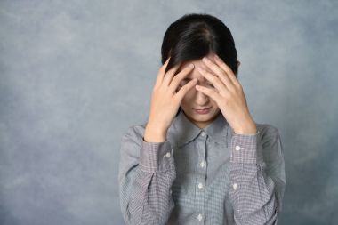 Depresyondaki kadın