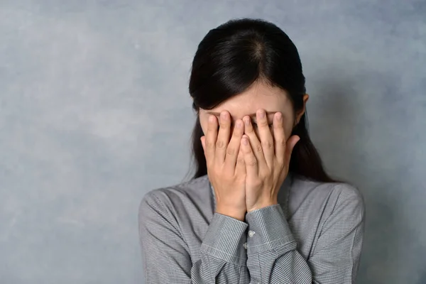 Depresyondaki kadın