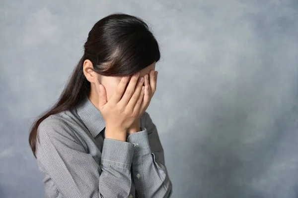 Mujer en depresión —  Fotos de Stock