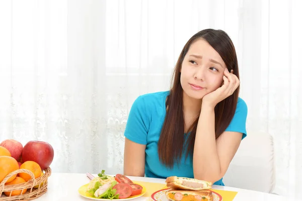 Kadının hiçbir iştah vardır