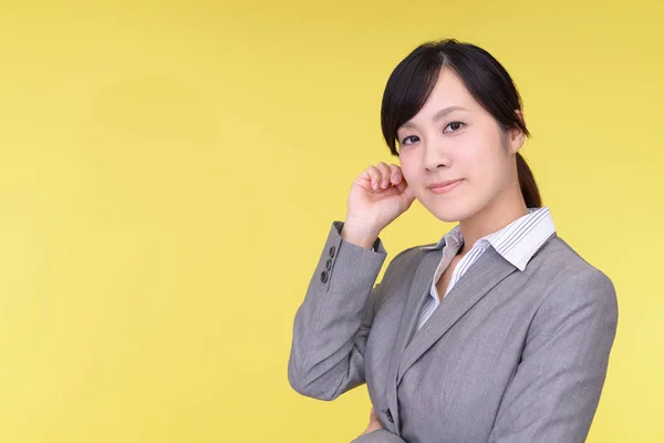 Smiling business woman — Stock Photo, Image