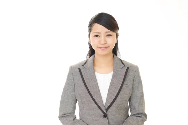 Smiling business woman — Stock Photo, Image