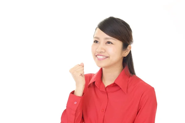 Happy young woman — Stock Photo, Image