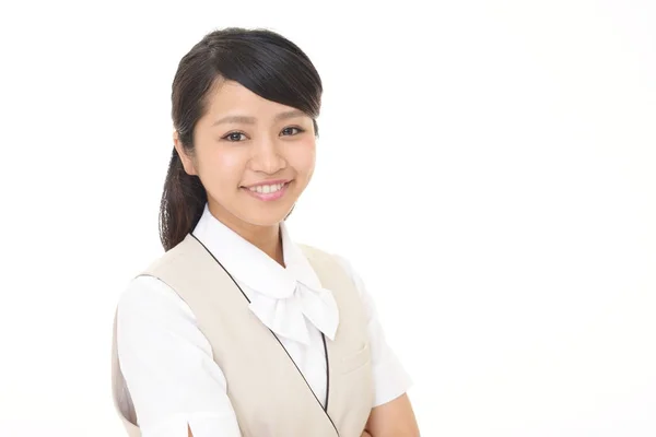 Mujer de negocios sonriente — Foto de Stock