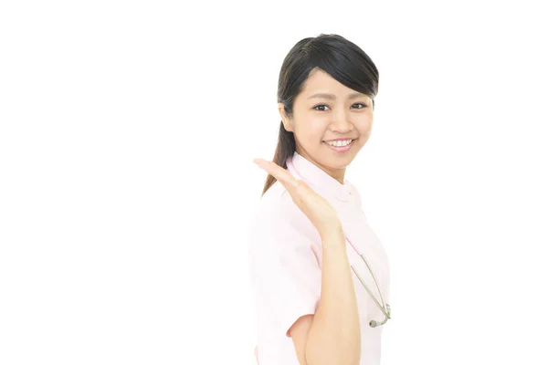 Smiling female nurse — Stock Photo, Image