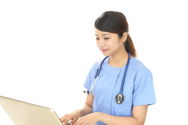 Médico sonriente — Foto de Stock