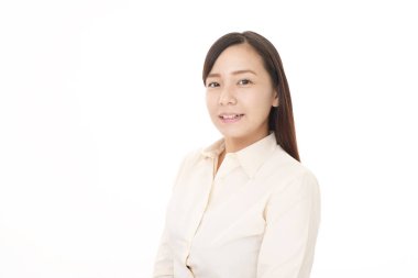 Rahat, güzel genç bayan..