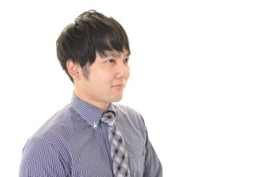 Asyalı bir işadamının portresi