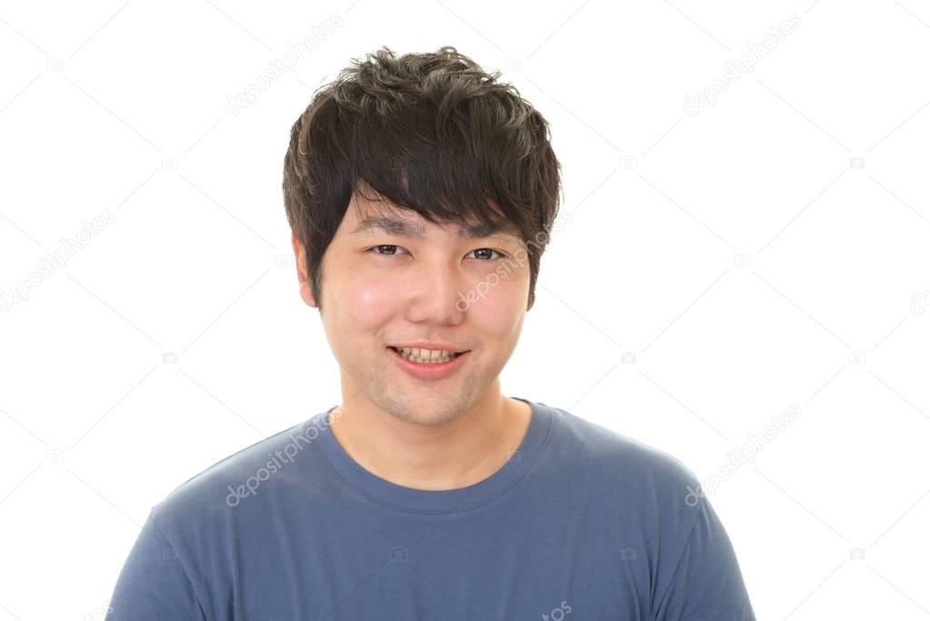Portrait of an Asian man
