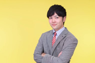 Asyalı bir işadamının portresi